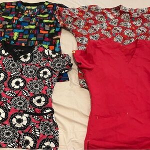 (5) Multi Brand Women's Scrub Tops !Accepting Offers&Bundle Deals!